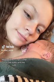 20-year-old woman claims her baby came out holding her IUD