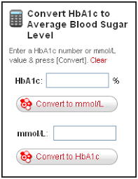 Use This Calculator To Convert Hba1c To Average Blood Sugar