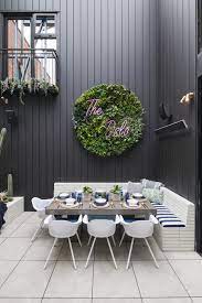 Molina 200cm Concrete Dining Table In Dark Grey As Seen On The Block 2019 Concrete Dining Table Used Outdoor Furniture Outdoor Settings