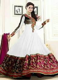 Desain baju tidur indah untuk wanita & gadis: Baju Gaun Long Dress Model India Terbaru Cantik Dan Murah