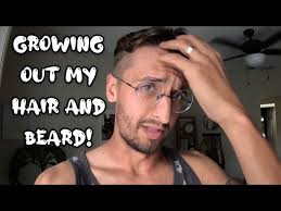 Growing My Beard And Hair Out Update 1