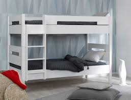 Lit Superpose Separable Milo Blanc 90x190 Fabrique En France Lit Superpose Lit Superpose Enfant Lits Superposes Blancs