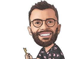 Caricature, Caricature Artist, Caricature Drawing, Caricature From Photo,  Caricature Art, Unique, Cartoon in Watercolor and Acrylic Style