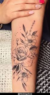Tattoo Ideas Female Flower Art Designs In 2020 Flower Wrist Tattoos Forarm Tattoos Wrist Tattoos For Women