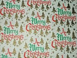 See more ideas about vintage wrapping paper, wrapping paper, vintage christmas wrapping paper. Vtg A Merry Christmas Retro Wrapping Paper 2 Yards Gold Trees Nos Very Sturdy 9 99 Picclick