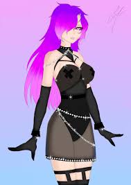 Rule 34 Dev - blue_eyes blush breasts female fondling_breast horns  long_hair mcyt minecraft minecraft_youtubers naked purple_hair rainimator  stella_(rainimator_universe) twitch twitch.tv twitch_streamer twitter  twitter_username youtube youtuber ...