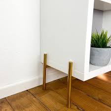 4 X Ikea Kallax Regal Fusse Mobelfusse Regalbeine Aus Edelstahl Etsy In 2021 Ikea Kallax Regal Kallax Regal Mobelfusse