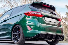 Both the st and st line are sporty trim levels available on the 2019 ford fiesta. Maxton Design Diffusor Fur Ford Fiesta Mk8 St Schwarz Strukturiert Online Kaufen Bei Cfd