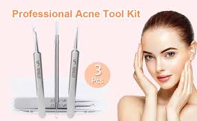 Amazon.com: WSYUB Blackhead Tweezers, Milia Remover, Pimple Popper  Tool,Ingrown Hair Tweezers, Blackhead Extractor : Beauty & Personal Care