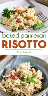 Baked Parmesan Risotto Recipe Risotto Recipes Italian Rice Dishes Parmesan Risotto