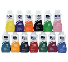 Rit Liquid Dye 34 Colours To Choose From