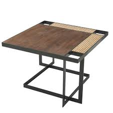 Couchtische aus sheesham holz kaufen sie günstig auf wohnen.de ⭐ kostenloser versand. Wohnling Couchtisch Wl6 343 Mango Massivholz Rattan 60x40x60 Cm Dunkel Sofatisch Wohnzimmertisch Quadratisch Mit Metallbeine Tisch Braun Beistelltisch Holz Metall Schwarz Online Kaufen Otto