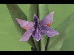 Origami Orchid Blossom Robert J Lang Youtube Origami Orchid Origami Orchid Instructions Origami Art