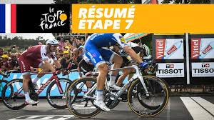 Thomas geraint est maillot jaune. Resume Etape 7 Tour De France 2017 Youtube