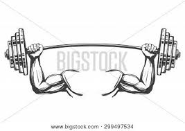 Arm Bicep Strong Vector Photo Free Trial Bigstock Cartoon mouth drawing, cartoon mouth s, cartoon character, painted, face png. arm bicep strong vector photo free