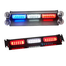 China Three Colorsd Led Emergency Strobe Lights For Firefighter Police Emergency Vehicle China Led Visor Light Auxiliary Light