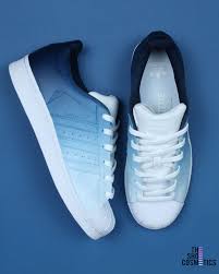 Navy Blue Ombre Adidas Superstar Custom Shoes Blue Adidas Shoes In 2020 Blue Adidas Shoes Addidas Shoes Adidas Superstar