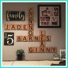 Wall Decor Ideas Current Trends For Modern Wall Decor Read More Details By Clicking On The Image B Scrabble Wall Gallery Wall Decor Wall Decor Design