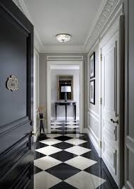 Black And White Checkered Floor Entry Vintagehome Home Floor Design Interior