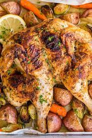 Use a fork and knife to cut up the meat or two forks to shred it. Spatchcock Chicken Recipe Video Natashaskitchen Com