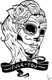 Just sign up for our newsletter below to receive your free sugar skull coloring sheets instantly. Printable Sugar Skull Coloring Pages Animals For Adults Free Kids Book Day Of The Stephenbenedictdyson Coloring Home