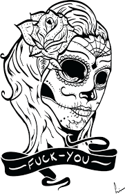 Here's a set of printable alphabet letters coloring pages for you to download and color. Sugar Skull Coloring Page Free Printable Coloring Pages Coloring Library