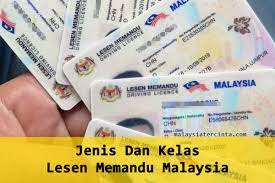Contoh nombor lesen memandu malaysia. Jenis Dan Kelas Lesen Memandu Malaysia