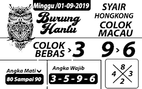 Syair Togel Hongkong Hari Ini 01 September 2019 22 Agustus 10 September 15 Agustus