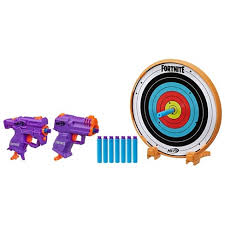 Welcome back to our channel we went to walmart and found some awesome new nerf guns! Nerf Fortnite Target Set Target