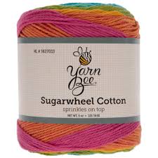 yarn bee sugarwheel cotton yarn hobby lobby