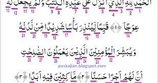 Maybe you would like to learn more about one of these? Hukum Tajwid Al Quran Surat Al Kahfi Ayat 1 3 Lengkap Dengan Penjelasannya