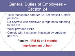 The obligation (osha 1994, section 15 (2c) to train staff starts from the day you employ them. Ppt Legal Requirements Of Occupational Safety And Health Powerpoint Presentation Id 1672982