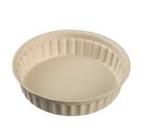 Mini pie dish Ø4.3"", Sugarcane pulp ( 600pcs / box)