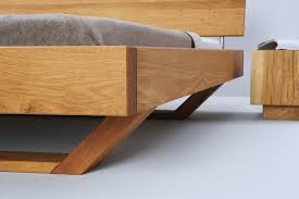 Massivholzbett Mafloat In Eiche Massiv Geolt Bett Eiche Selbstgemachte Bettrahmen Bett