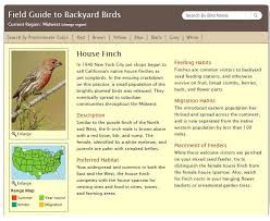 Birdwatching A Field Guide To Backyard Birds Search By Bird Name Region Or Color To Learn About Feeding Habits Backyard Birds City Pets Bird House Kits