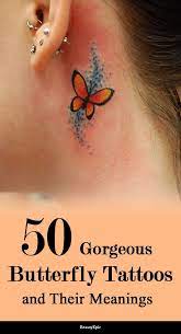 50 Gorgeous Butterfly Tattoos And Their Meanings You Ll Definitely Love Butterfly Tattoo Tattoos Small Butterfly Tattoo