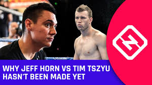 Horn looked a lot older than his chronological age of 32, and he doesn't have the youth to be grappling the way he did. Why Jeff Horn Vs Tim Tszyu Hasn T Been Made Yet Youtube