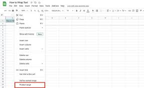Go to google sheets and open a document you wish to protect. How To Lock Cells In Google Sheets Howchoo