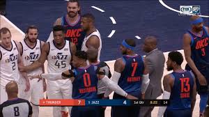 Posted by rebel posted on 13.04.2021 leave a comment on utah jazz vs oklahoma city thunder. Thunder Vs Jazz 2018 Live Results Utah Takes 3 1 Lead On Oklahoma City Sbnation Com