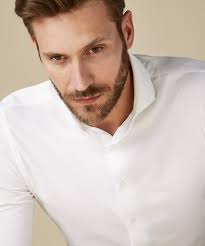 JAPANESE KNITTED OVERHEMD WHITE PP2HC10006