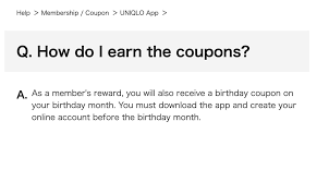 Does uniqlo require an id or any proof to redeem a birthday discount? 20 Birthdays Treats You Should Miss Out For December Babies Everydayonsales Com News