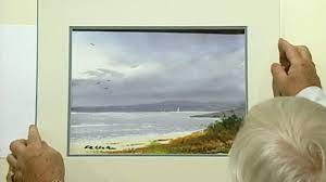 Frank clarke is known for mountain landscape painting. Frank Clarke Simply Painting Galway Bay Youtube