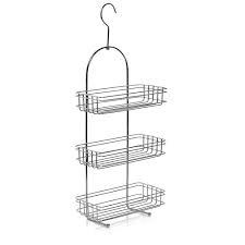 Wilko Chrome Effect 3 Tier Shower Caddy Wilko