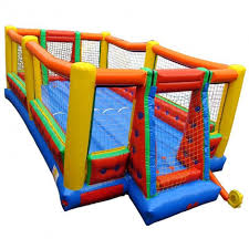 Diversão garantida com várias atividades em um só brinquedo!!!! Futebol De Sabao 10m X 5m