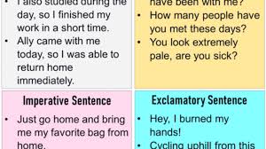 Check spelling or type a new query. Sentence Types Examples For Grade 6