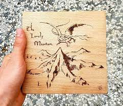 Lord Of The Rings Map Wood Burning Art Middle Earth Map Etsy In 2021 Wood Burning Art The Hobbit Map Tolkien Map