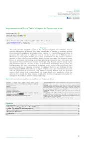 Some examples of assets that are normally used in business are motor vehicles, machines, office equipments and furniture. Pdf Implementation Of Green Tax In Malaysia An Exploratory Study