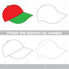 Draw a line for the bottom of the hat. Hat Drawing Easy