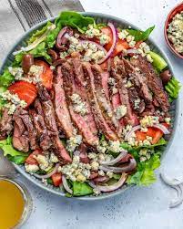 Healthy Steak Salad Recipe Recipe Steak Salad Recipe Healthy Steak Healthy Snacks Recipes