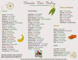 Months Baby Diet Online Charts Collection